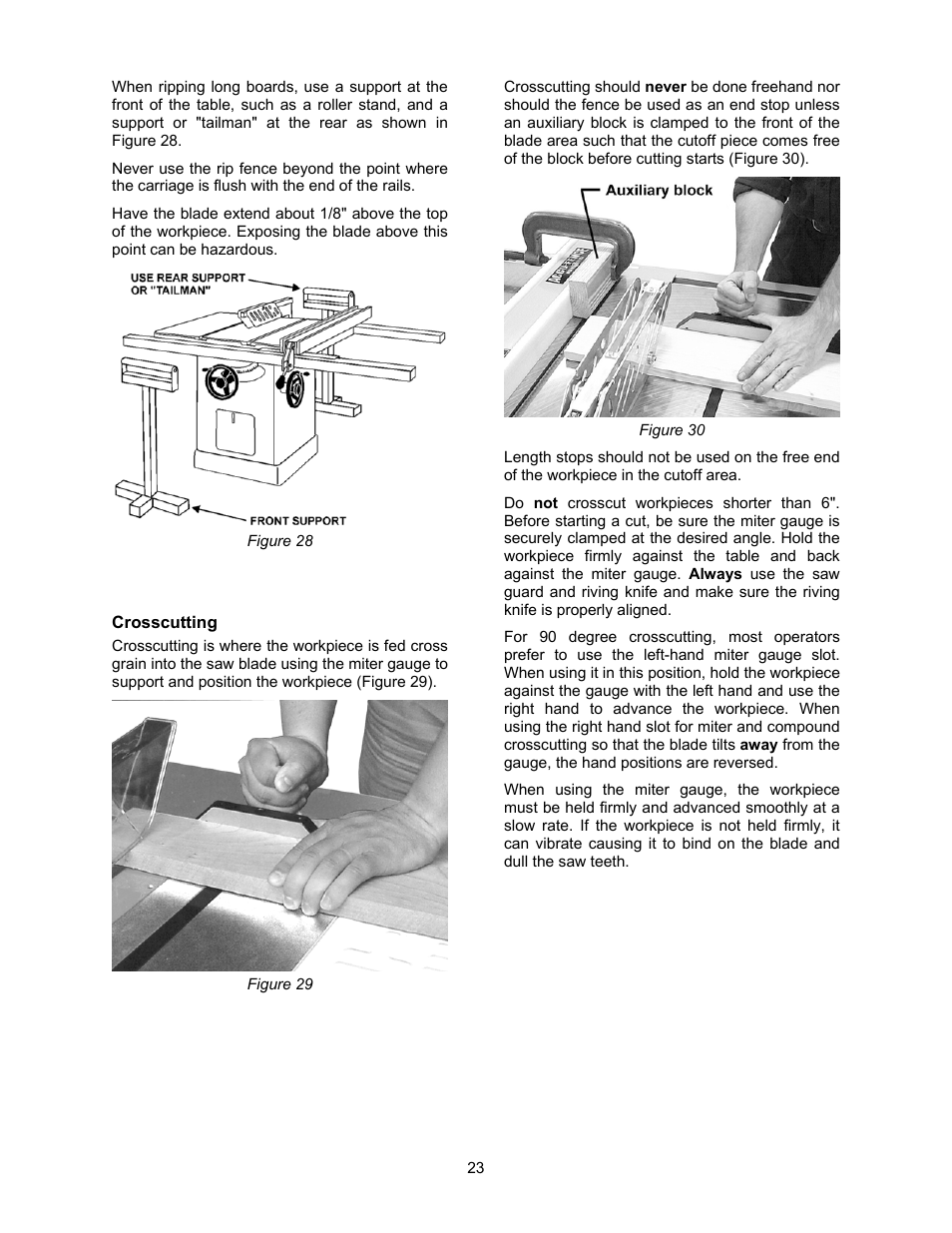 Crosscutting | Powermatic 2000 User Manual | Page 23 / 44