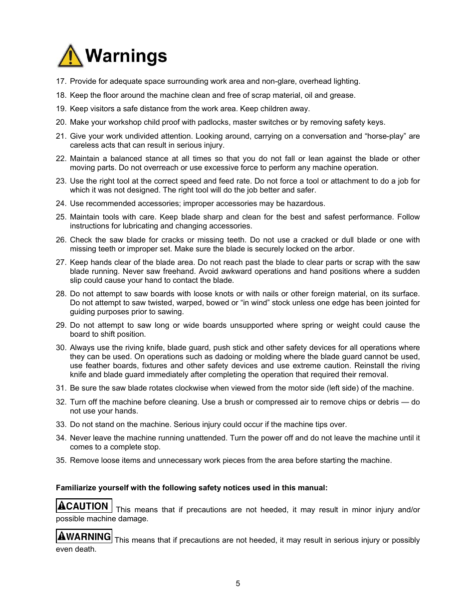 Powermatic 2000 User Manual | Page 5 / 44