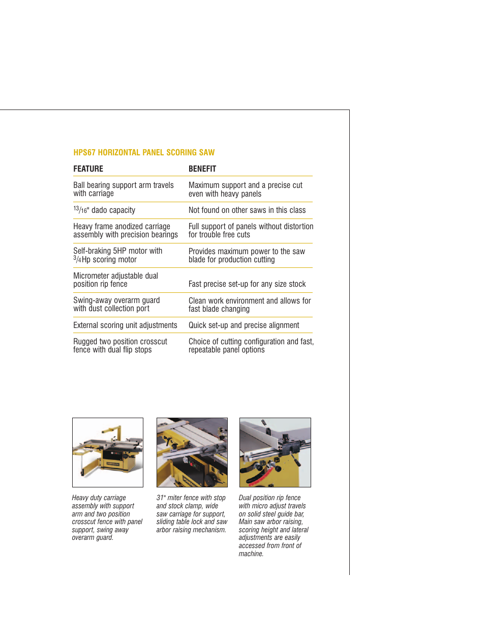 Powermatic HPS126 User Manual | Page 3 / 6
