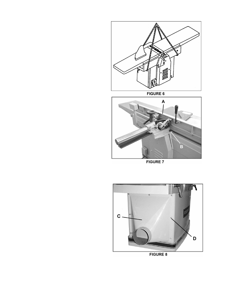 Fence installation, Dust hood | Powermatic PJ1696 User Manual | Page 10 / 40