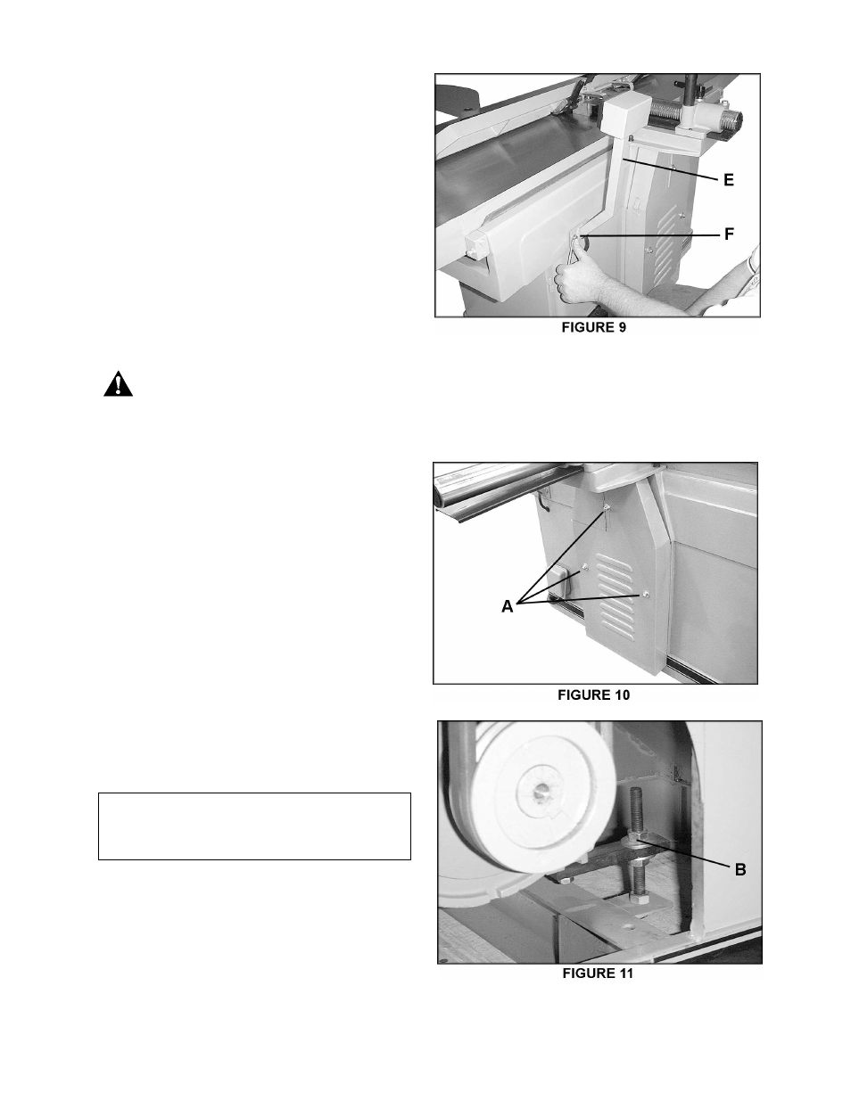 Start / stop switch, Electrical connection, Adjustments | Drive belt | Powermatic PJ1696 User Manual | Page 11 / 40