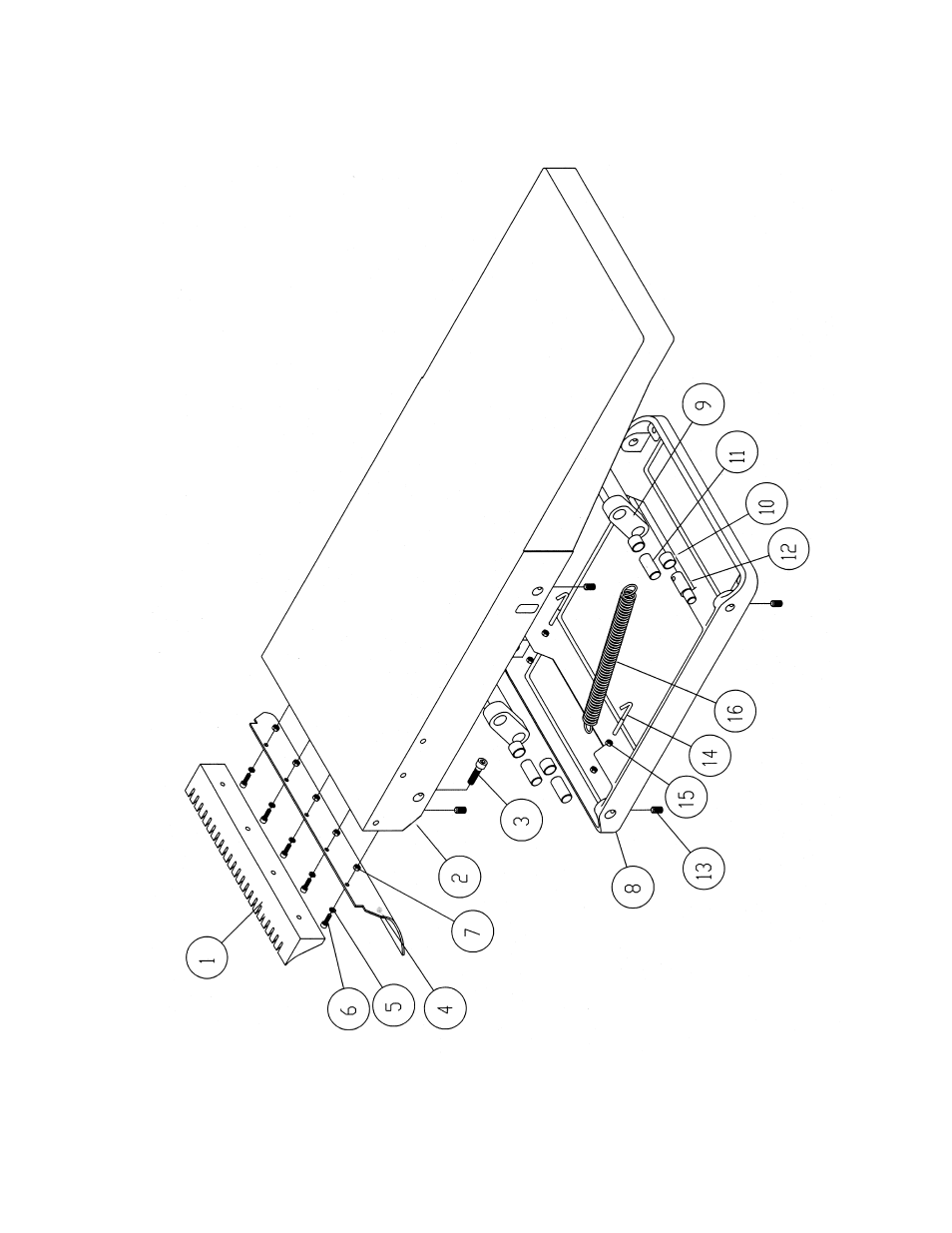 Infeed table assembly | Powermatic PJ1696 User Manual | Page 31 / 40