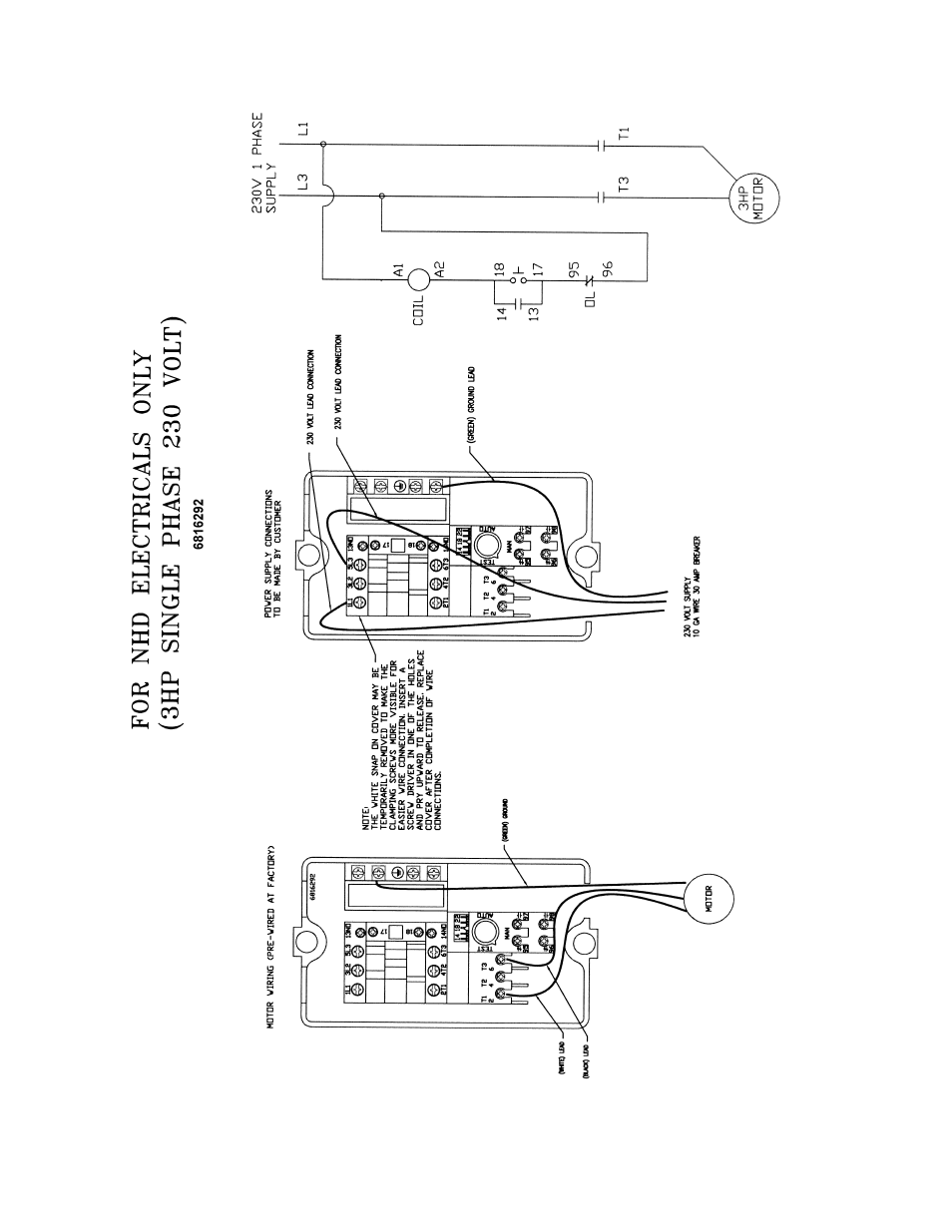 Electrical connections | Powermatic 66 User Manual | Page 33 / 40