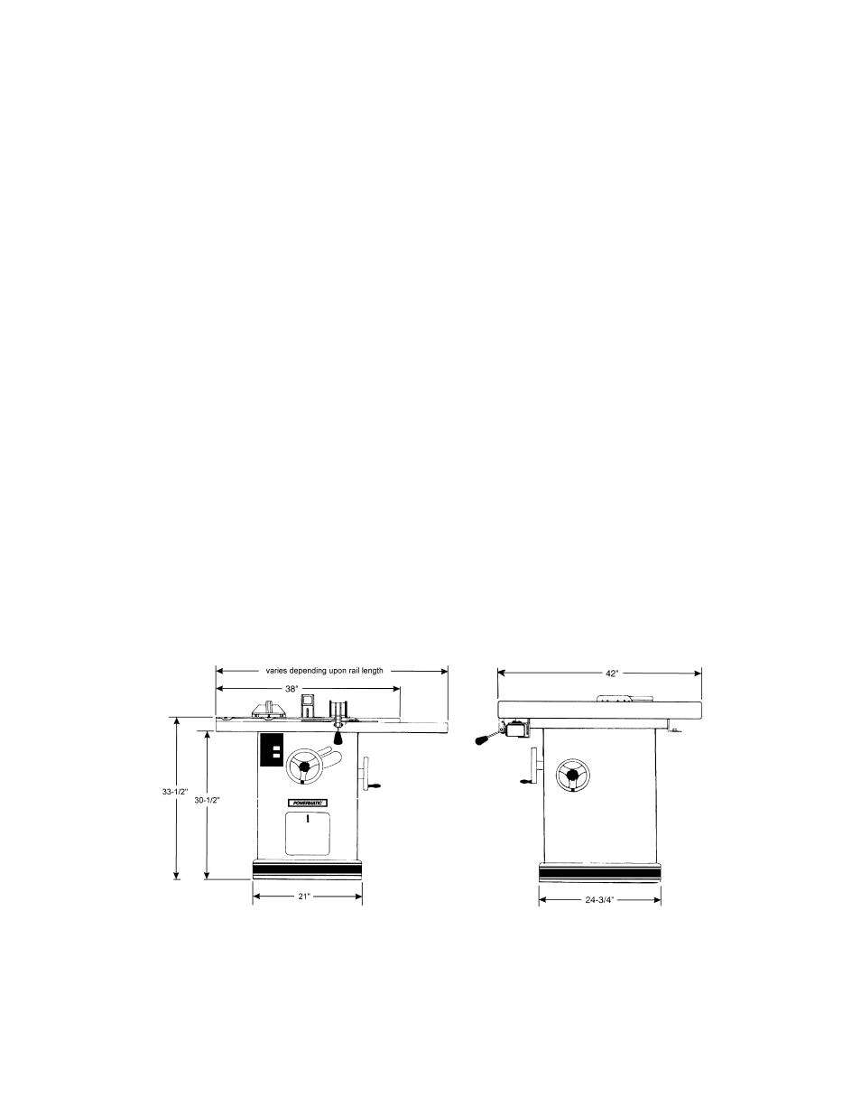 Introduction, Specifications | Powermatic 66 User Manual | Page 6 / 40