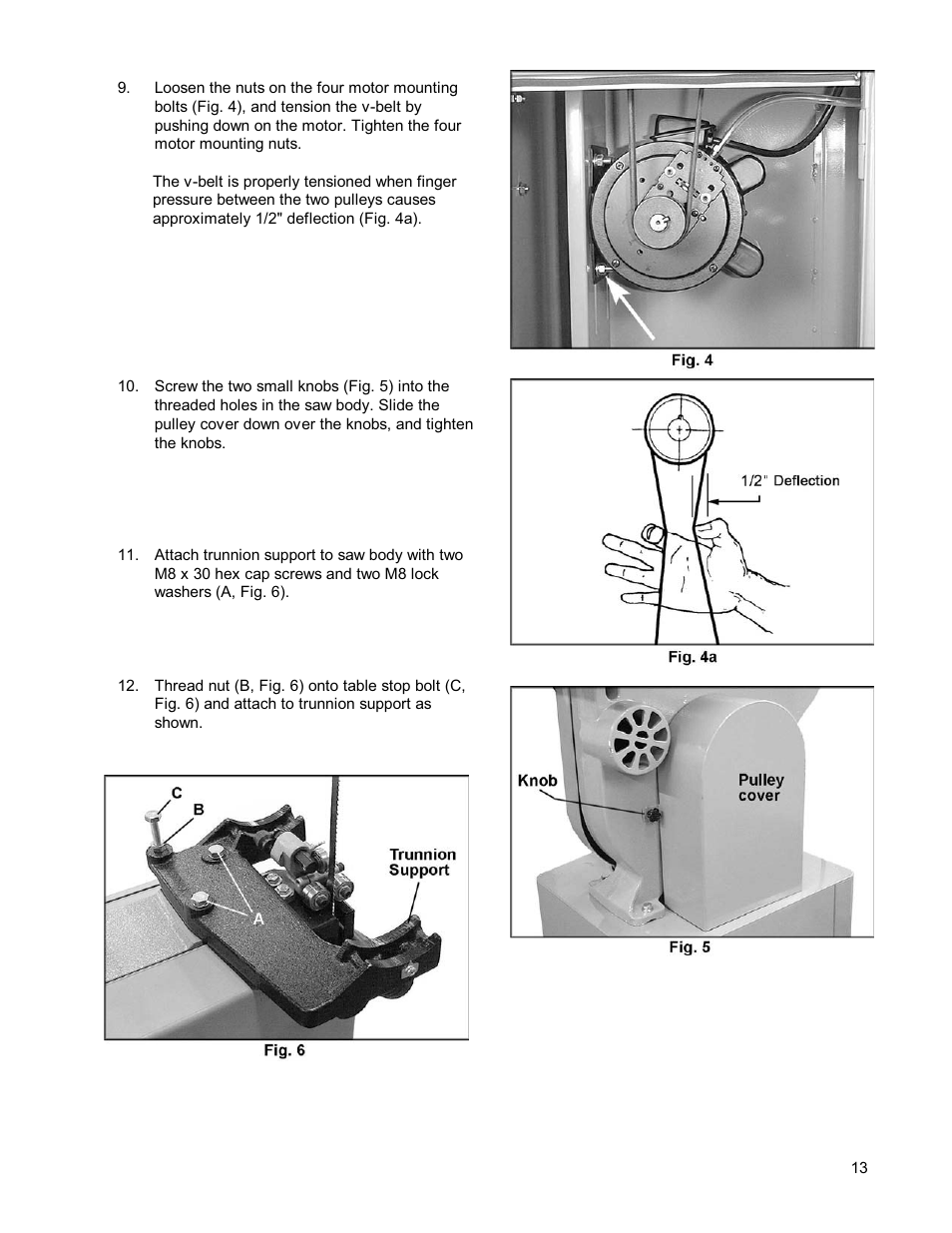 Powermatic WMH TOOL GROUP PWBS14 User Manual | Page 13 / 40
