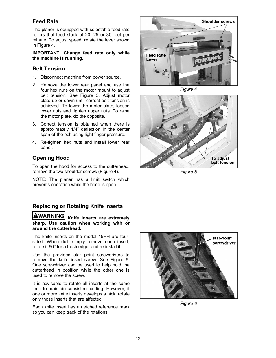 Powermatic WP2510 User Manual | Page 12 / 56