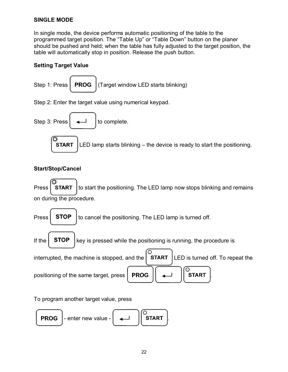 Powermatic WP2510 User Manual | Page 22 / 56