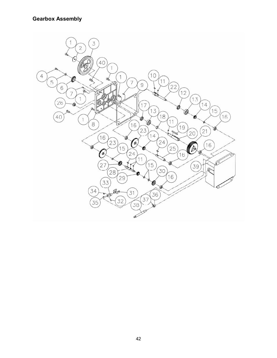 Powermatic WP2510 User Manual | Page 42 / 56