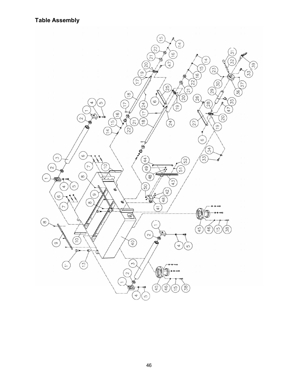 Powermatic WP2510 User Manual | Page 46 / 56