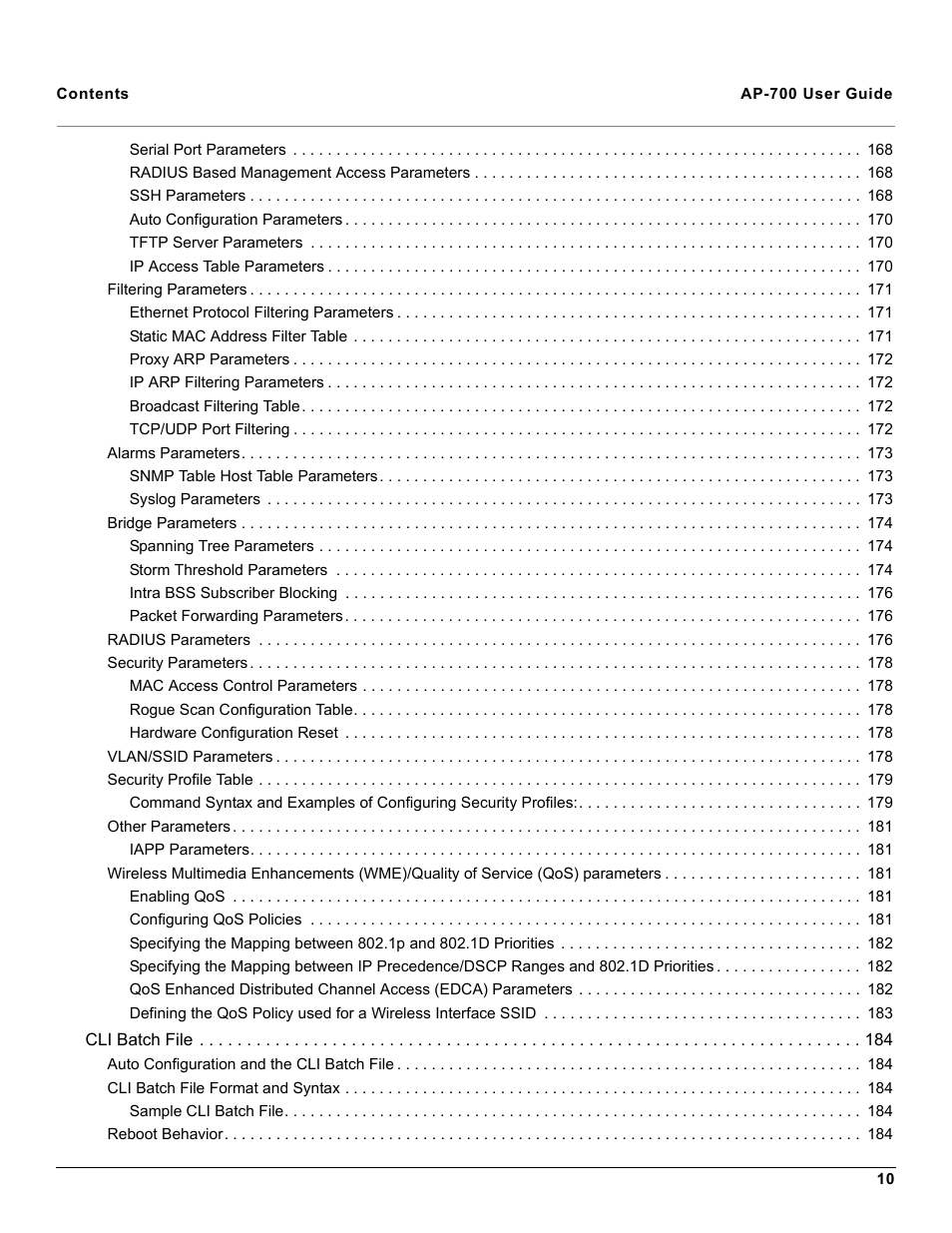 Proxim ORiNOCO AP-700 User Manual | Page 10 / 242