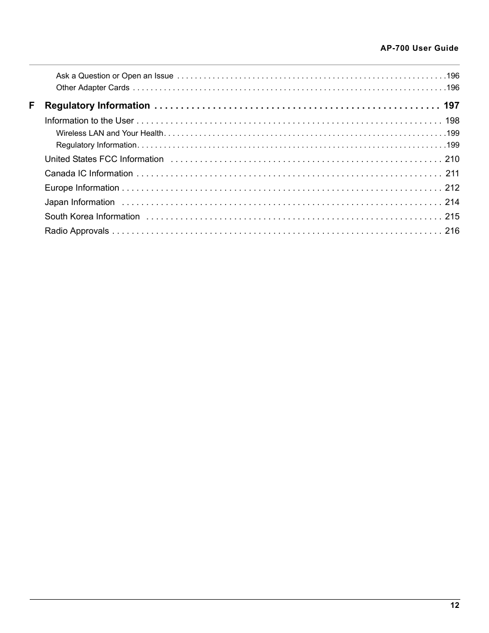 Proxim ORiNOCO AP-700 User Manual | Page 12 / 242