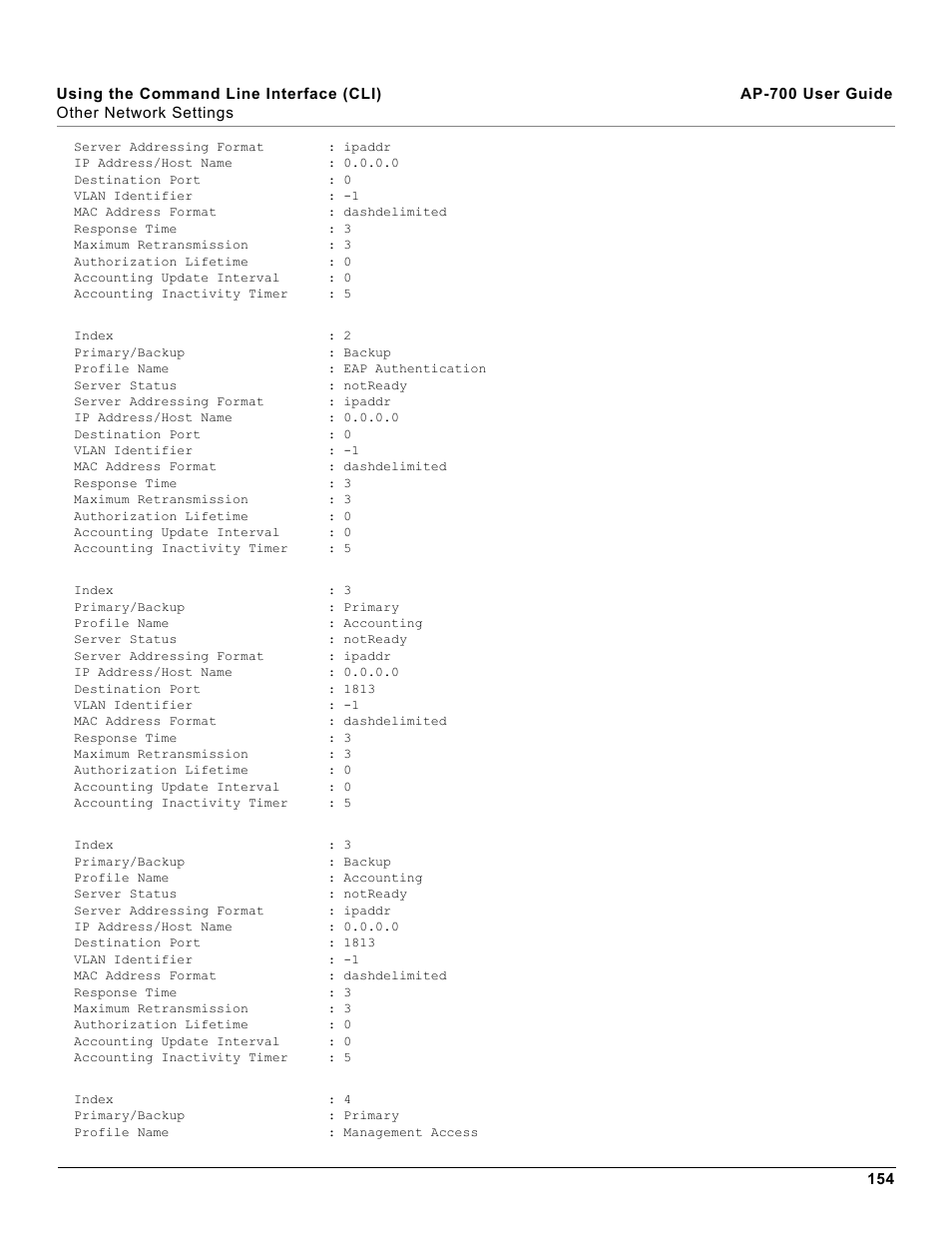 Proxim ORiNOCO AP-700 User Manual | Page 154 / 242