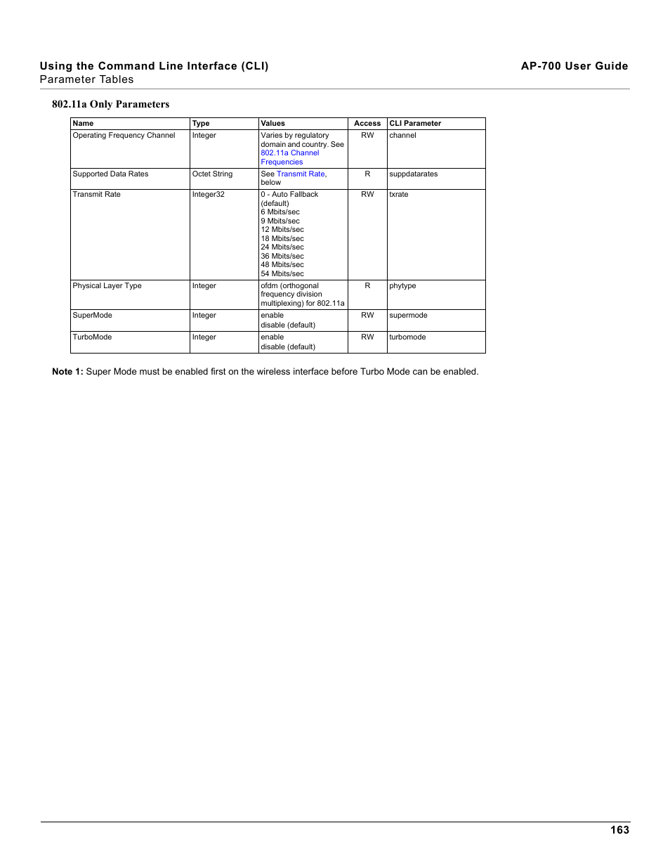 Proxim ORiNOCO AP-700 User Manual | Page 163 / 242