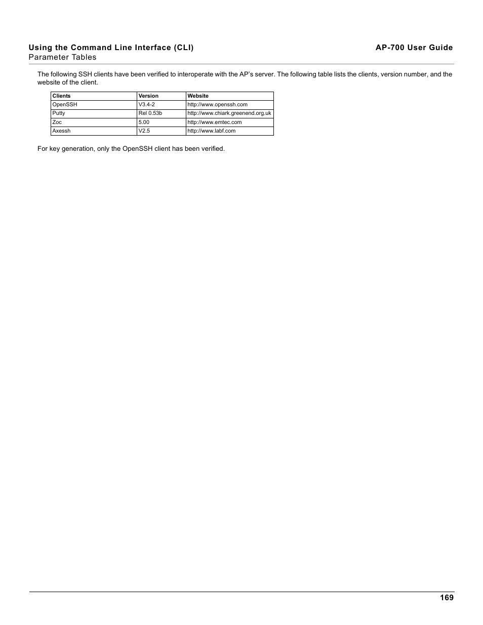 Proxim ORiNOCO AP-700 User Manual | Page 169 / 242