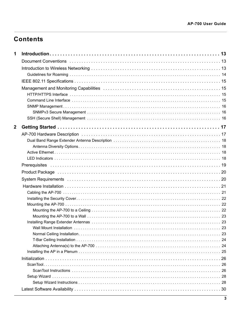Proxim ORiNOCO AP-700 User Manual | Page 3 / 242