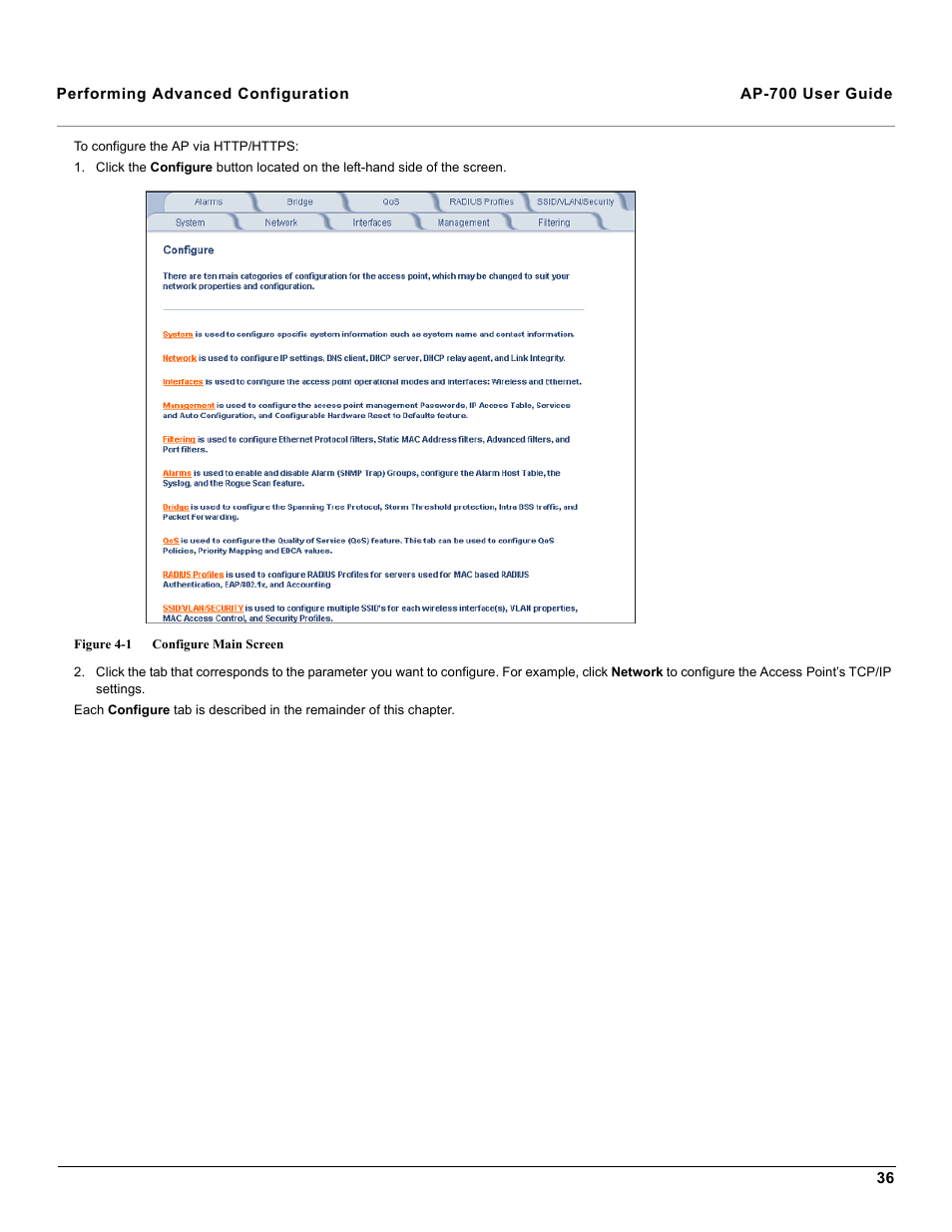 Proxim ORiNOCO AP-700 User Manual | Page 36 / 242