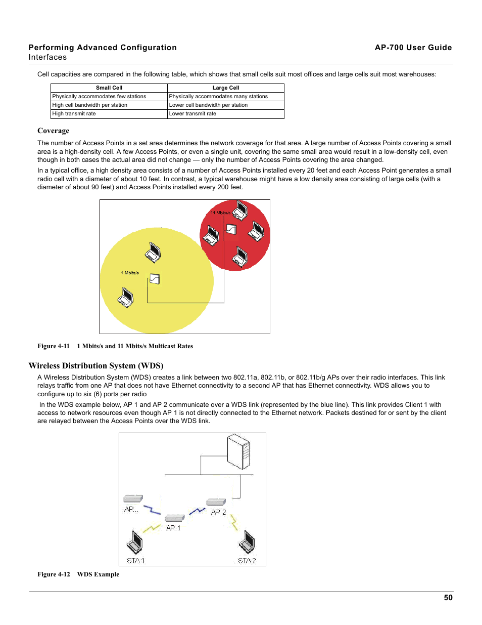 Wireless distribution system (wds) | Proxim ORiNOCO AP-700 User Manual | Page 50 / 242