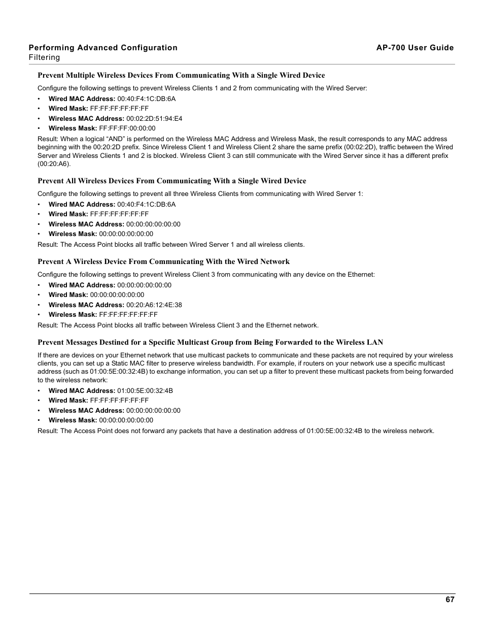Proxim ORiNOCO AP-700 User Manual | Page 67 / 242