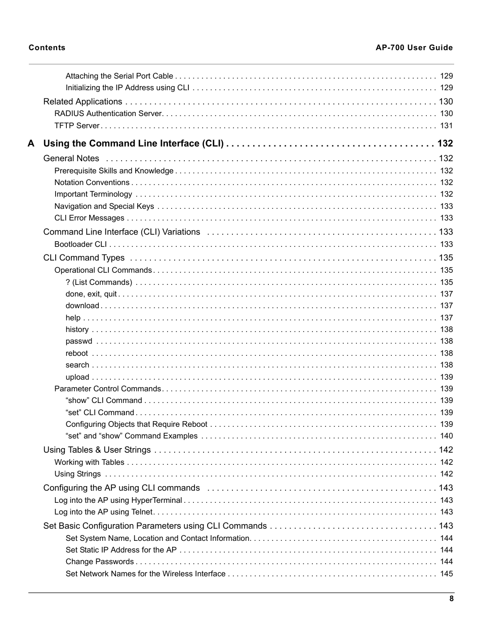 Proxim ORiNOCO AP-700 User Manual | Page 8 / 242