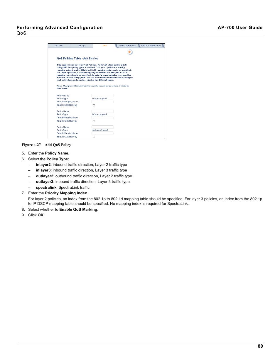 Proxim ORiNOCO AP-700 User Manual | Page 80 / 242