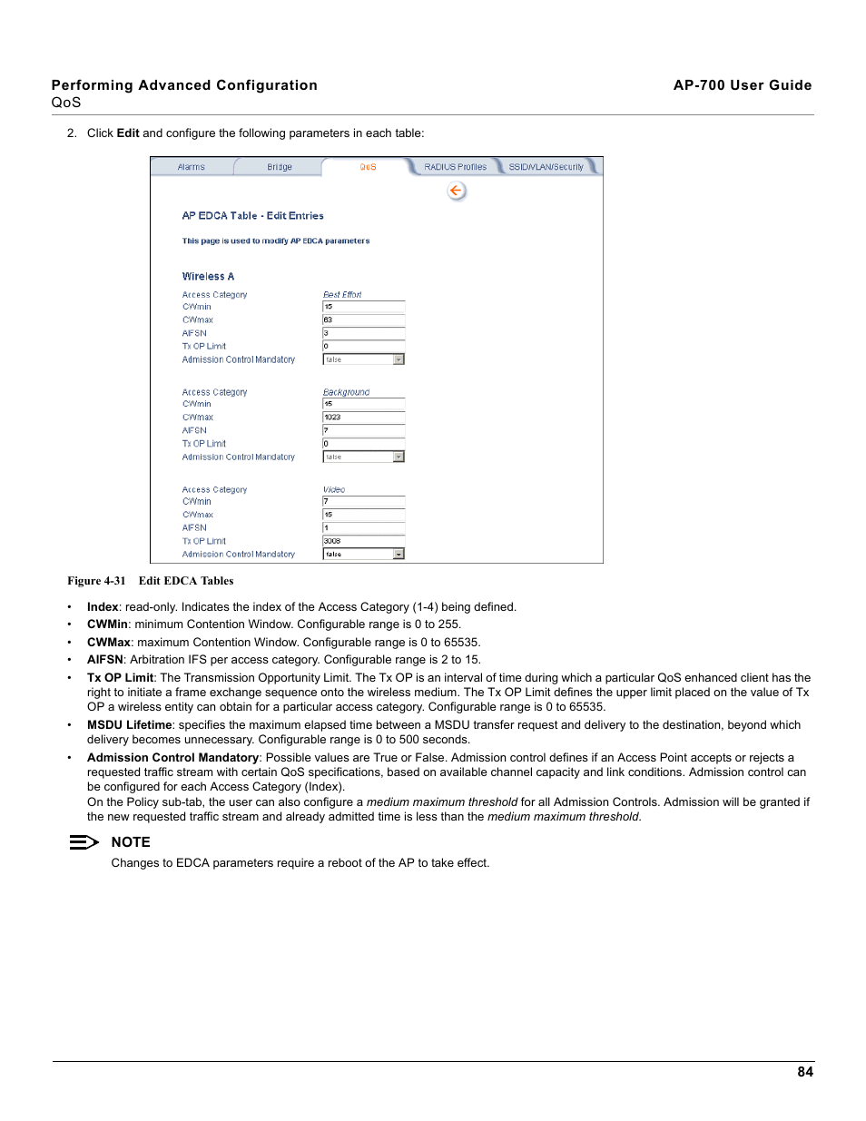 Proxim ORiNOCO AP-700 User Manual | Page 84 / 242