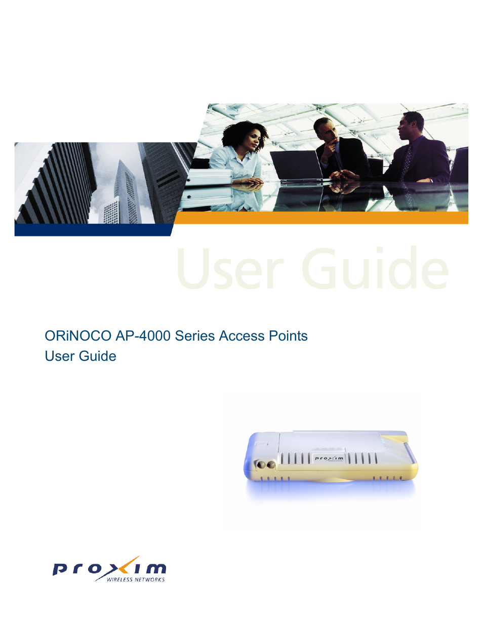 Proxim AP-4000 User Manual | 235 pages