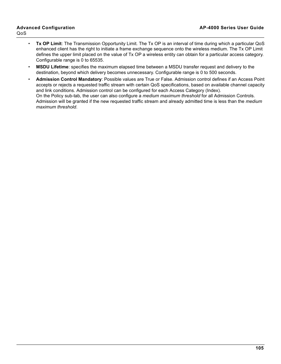 Proxim AP-4000 User Manual | Page 105 / 235