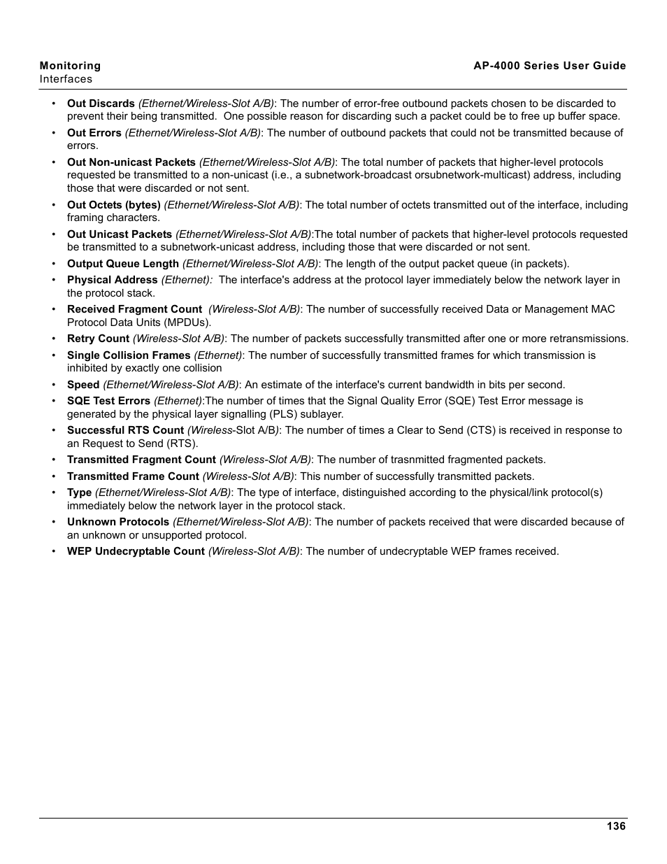 Proxim AP-4000 User Manual | Page 136 / 235