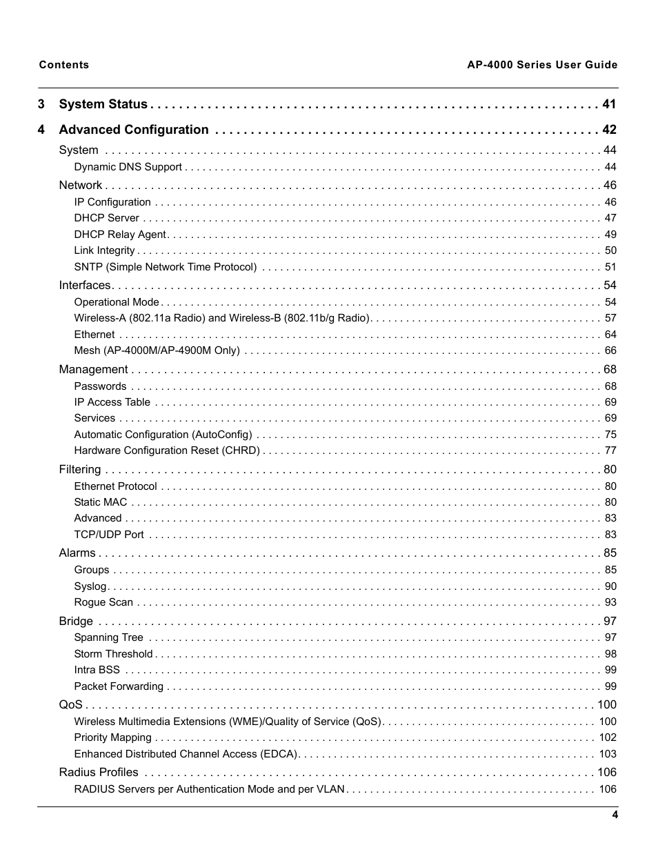 Proxim AP-4000 User Manual | Page 4 / 235