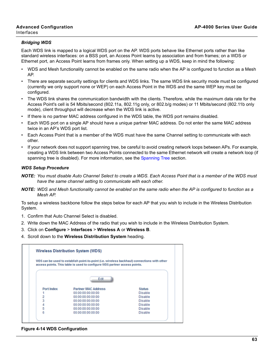 Proxim AP-4000 User Manual | Page 63 / 235