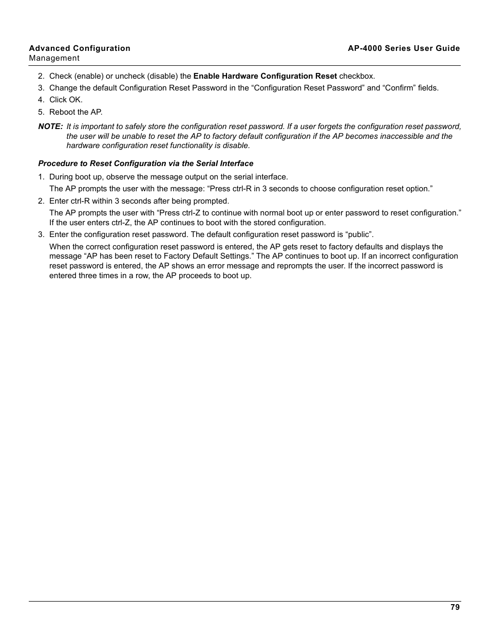 Proxim AP-4000 User Manual | Page 79 / 235