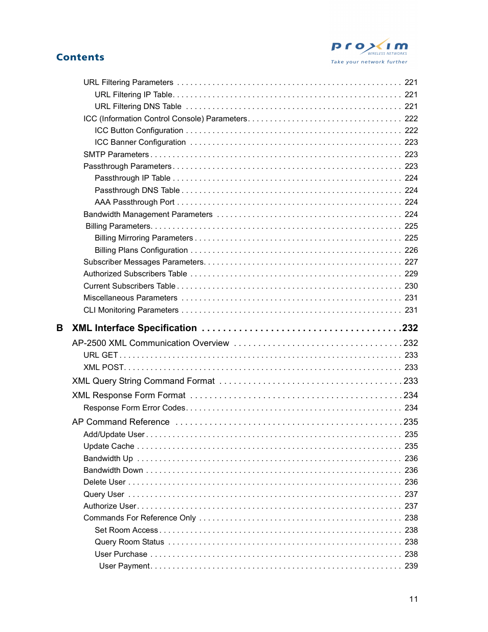 Proxim ORiNOCO AP-2500 User Manual | Page 11 / 250
