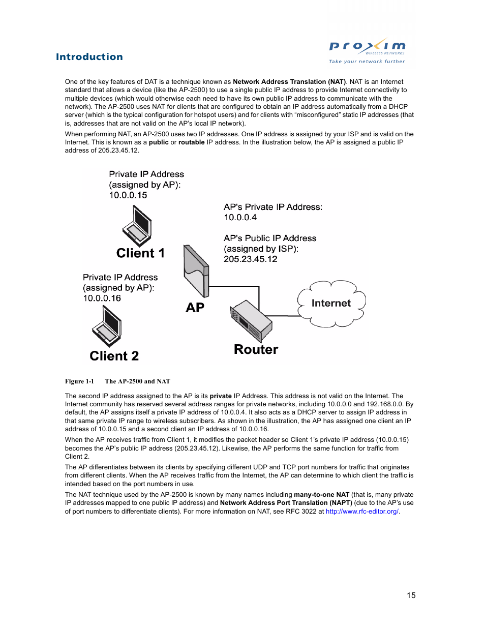 Introduction | Proxim ORiNOCO AP-2500 User Manual | Page 15 / 250