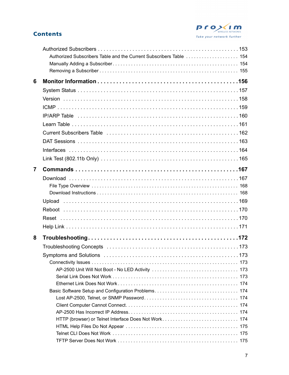 Proxim ORiNOCO AP-2500 User Manual | Page 7 / 250