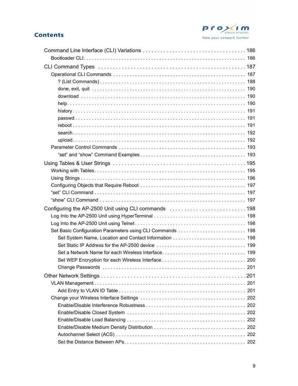 Proxim ORiNOCO AP-2500 User Manual | Page 9 / 250