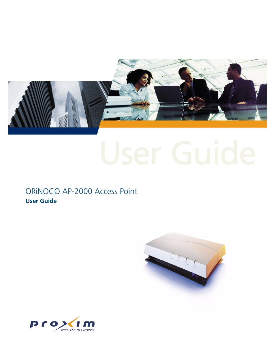 Proxim ORINOCO AP-2000 User Manual | 244 pages