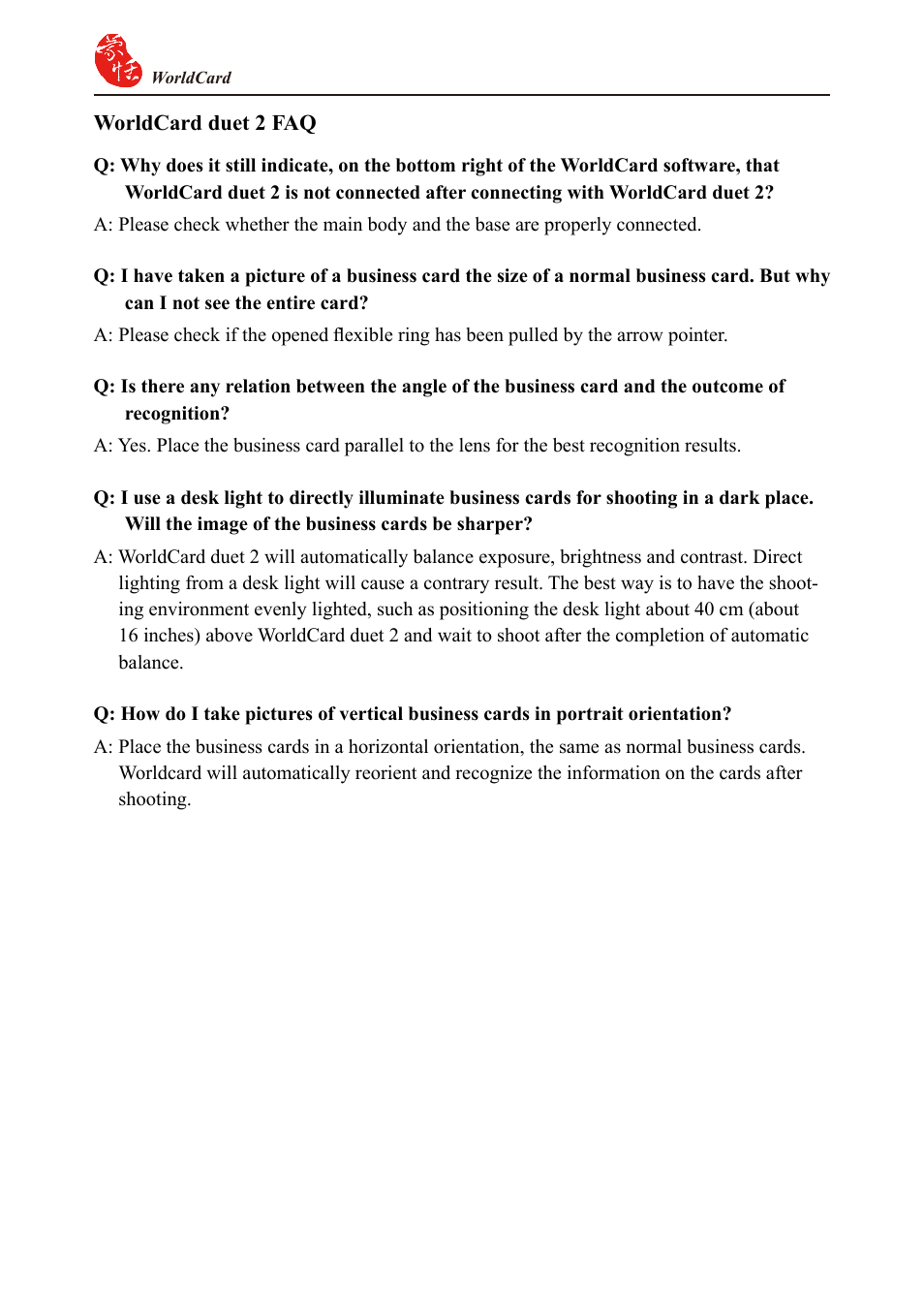 Penpower WorldCard duet User Manual | Page 80 / 82