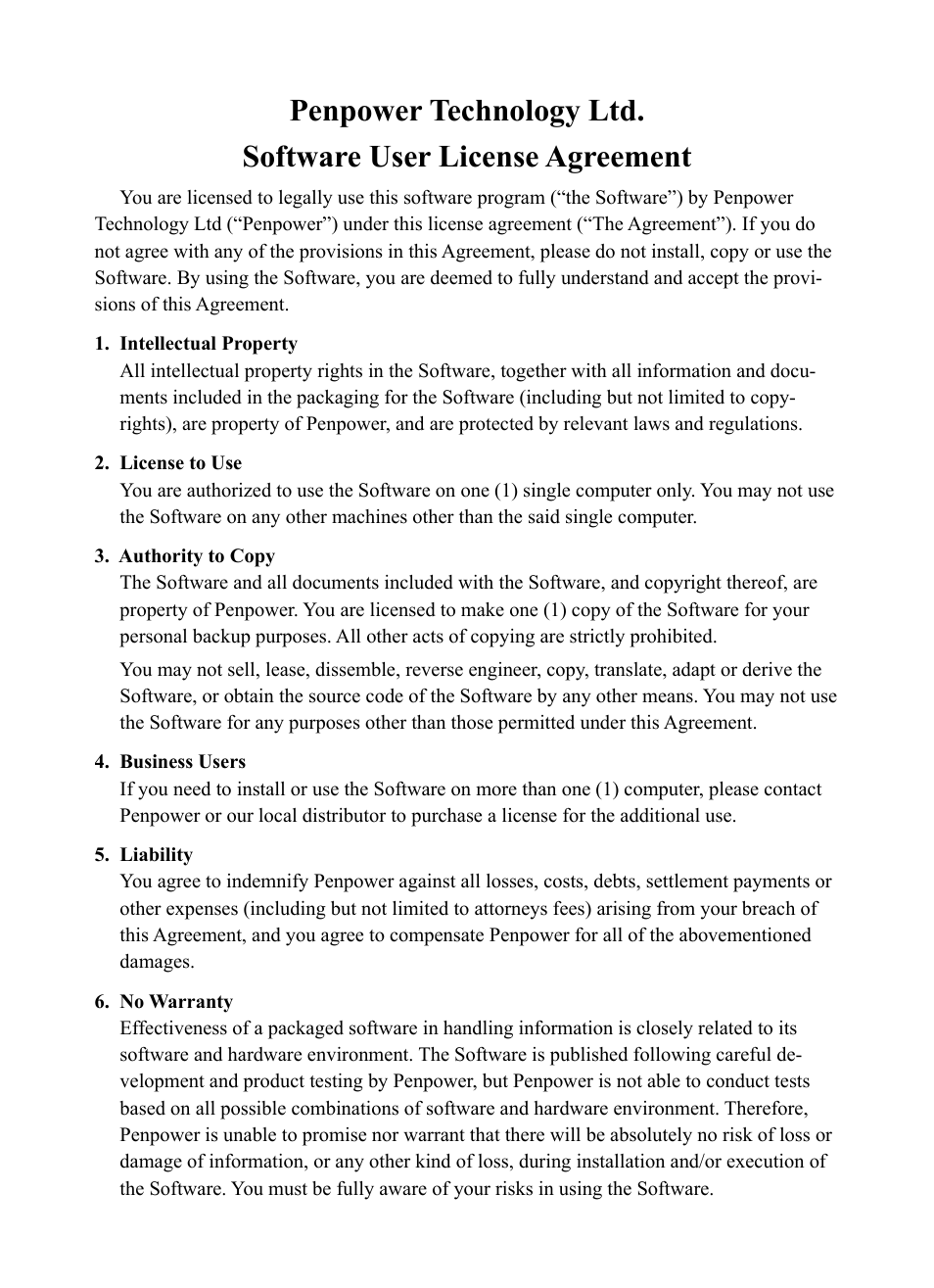 Penpower WorldPenScan Pro User Manual | Page 2 / 20