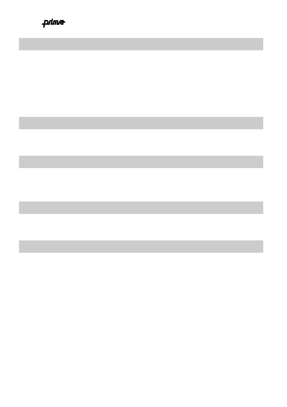 Prima ABM10 User Manual | Page 7 / 43