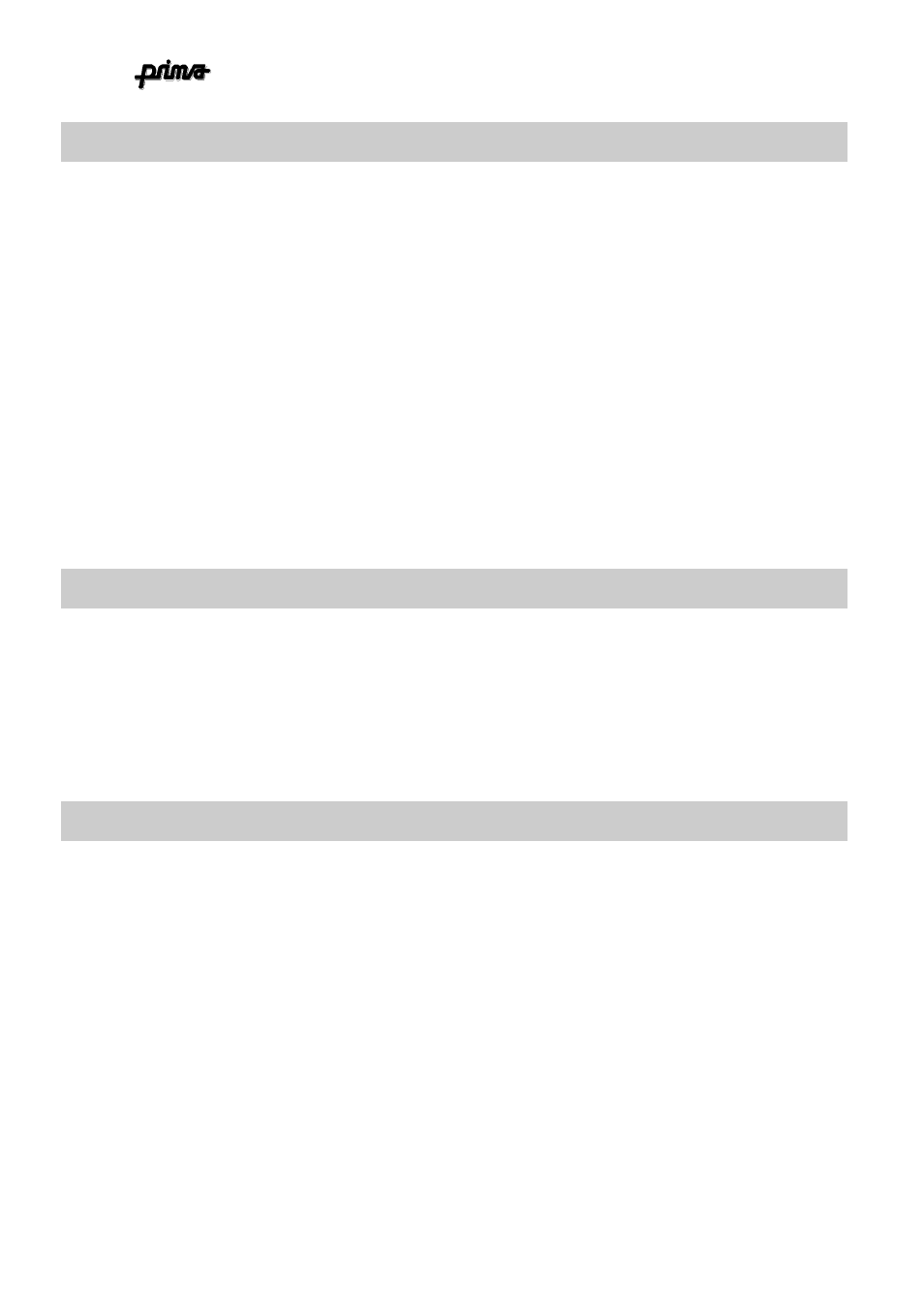Prima ABM10 User Manual | Page 8 / 43