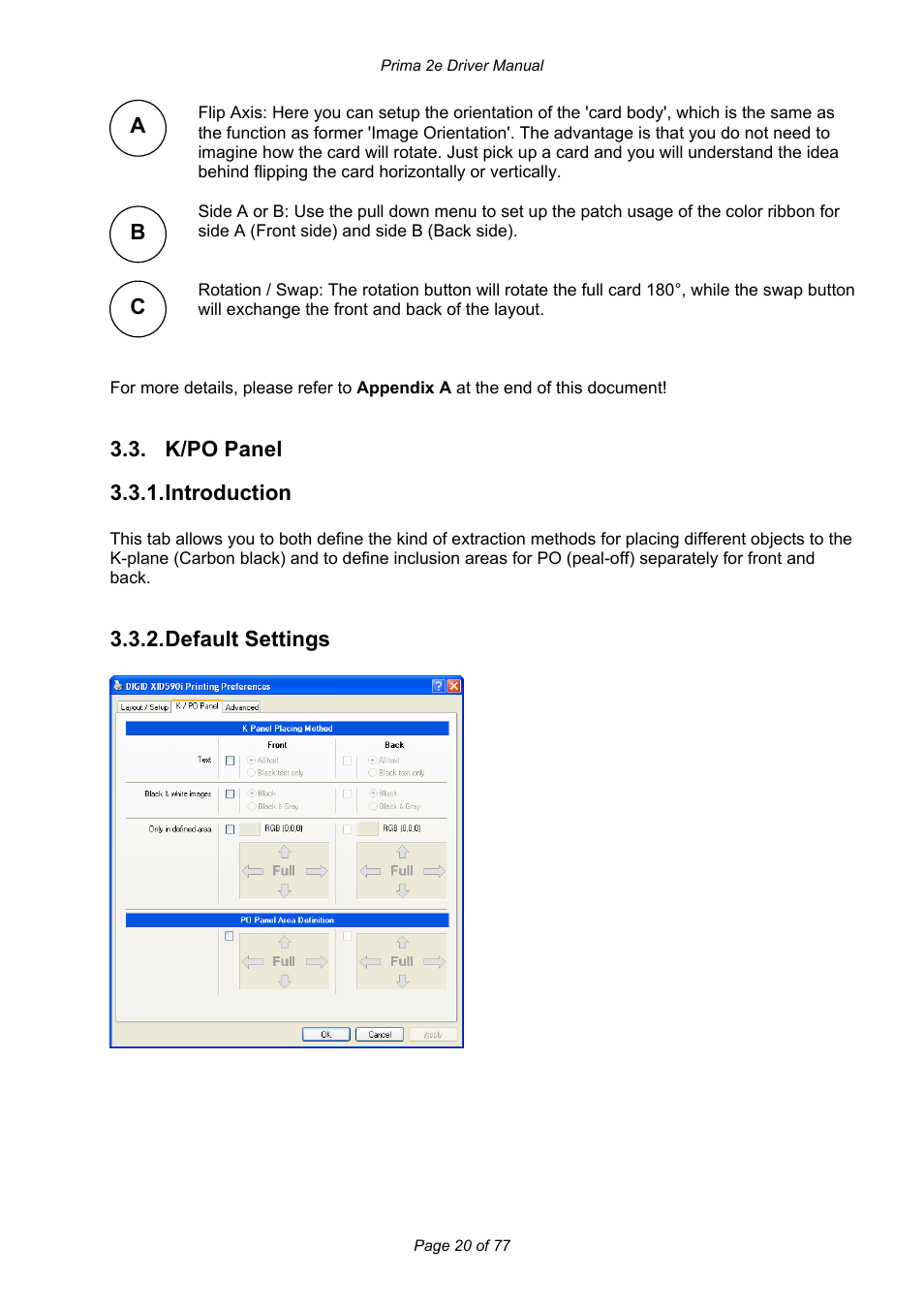 Prima MAGICARD 2e User Manual | Page 20 / 77