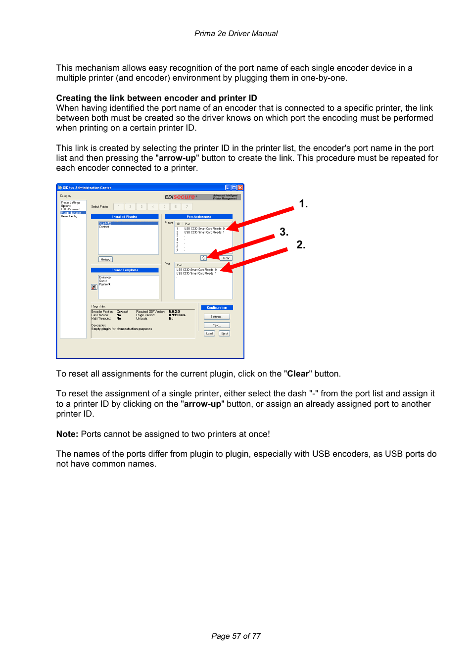Prima MAGICARD 2e User Manual | Page 57 / 77
