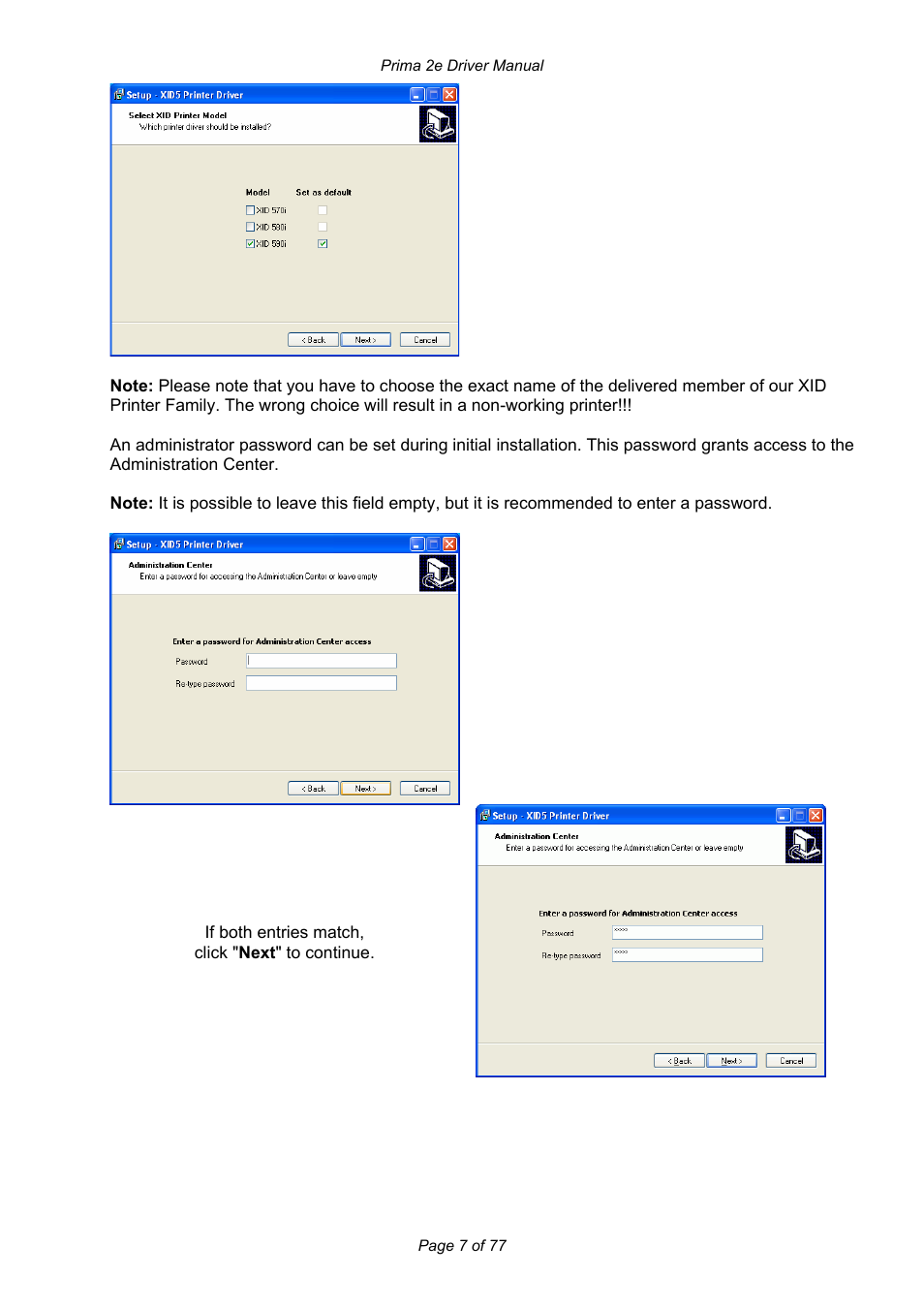 Prima MAGICARD 2e User Manual | Page 7 / 77