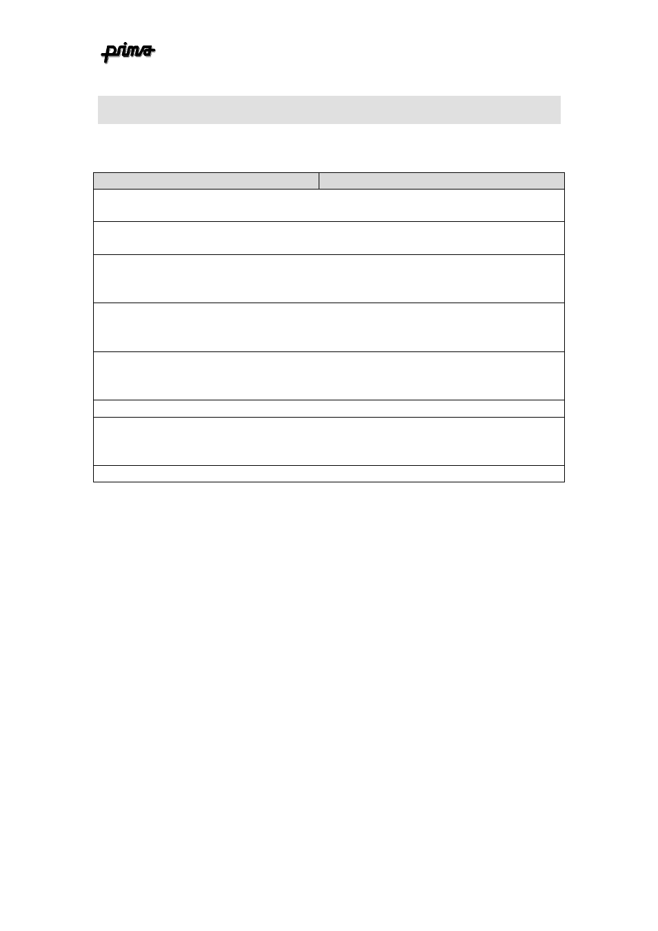 Display | Prima ABM 9 User Manual | Page 13 / 42