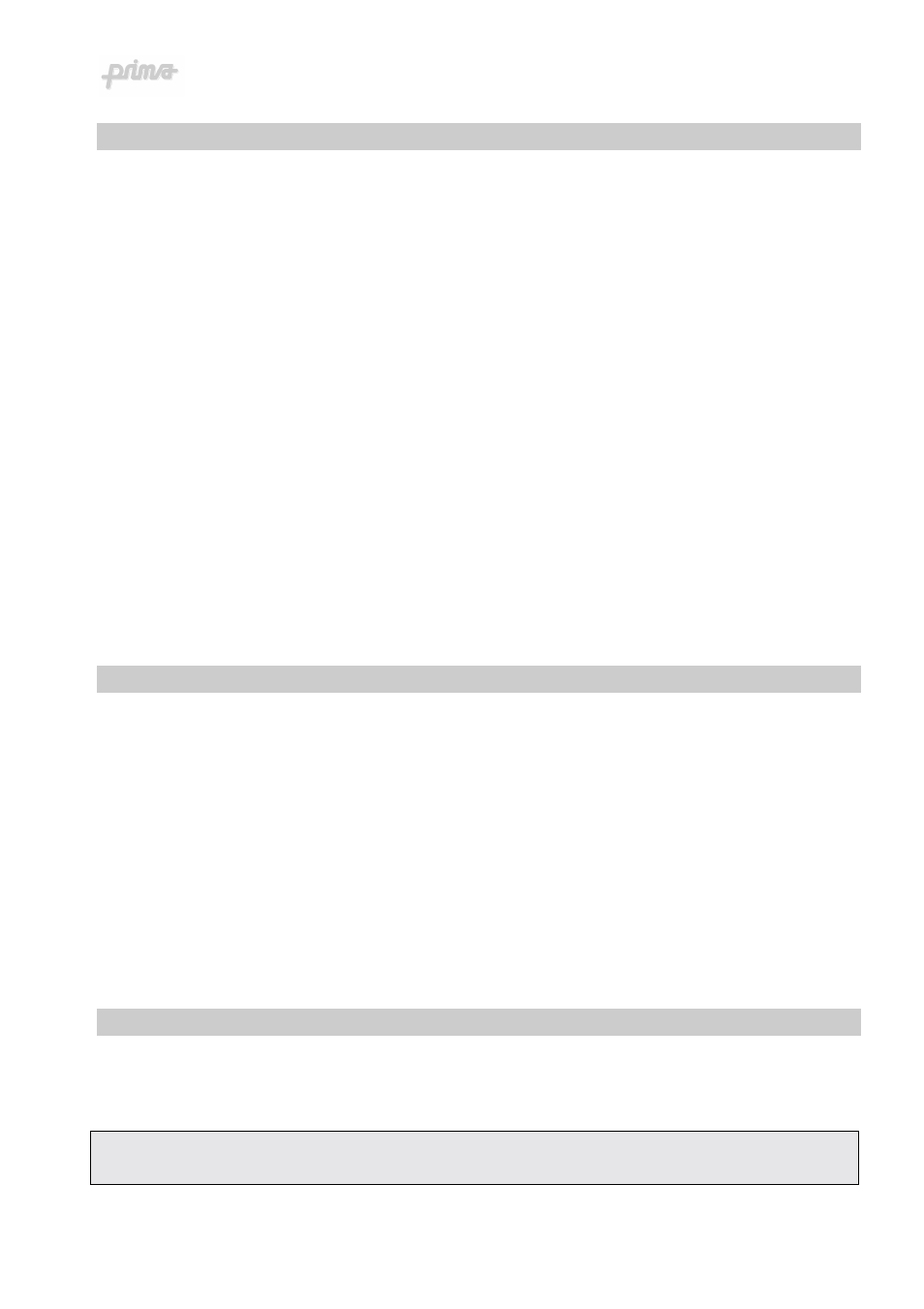 Prima ABM 9 User Manual | Page 19 / 42