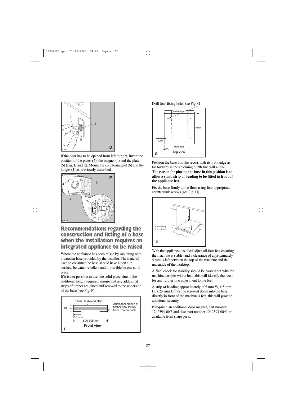 Prima LPR 712 User Manual | Page 27 / 28