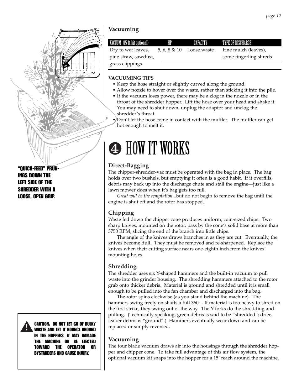 Ho w it works | Patriot Products 10F-CSV User Manual | Page 12 / 21