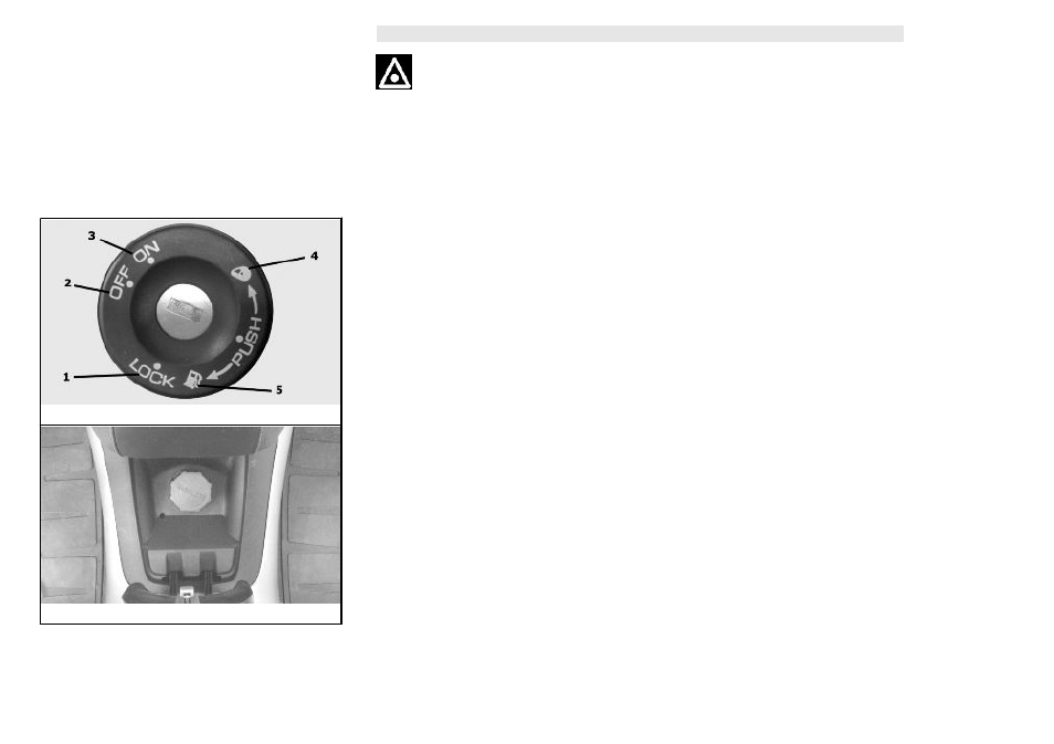 Accessing the fuel tank | Piaggio 400ie User Manual | Page 23 / 100