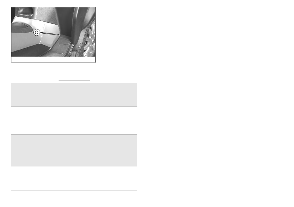 Fuse table, 3 maintenance | Piaggio 400ie User Manual | Page 59 / 100