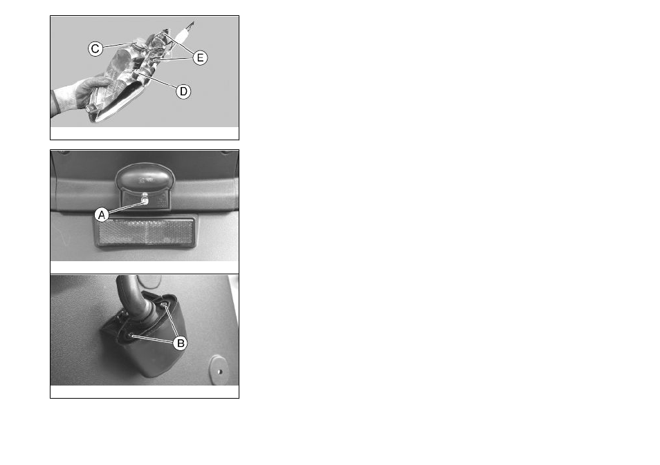 Number plate light | Piaggio 400ie User Manual | Page 68 / 100